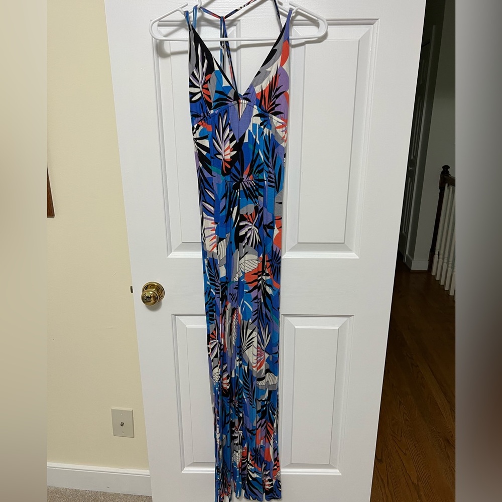 Multi colored maxi dress